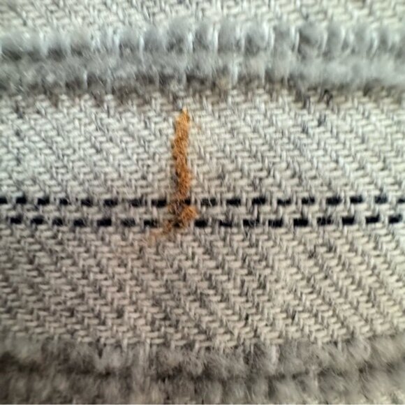 Madewell Split Cuff Tunic Shirt in Weathered Concrete Size Medium 100% Cotton - Picture 6 of 12